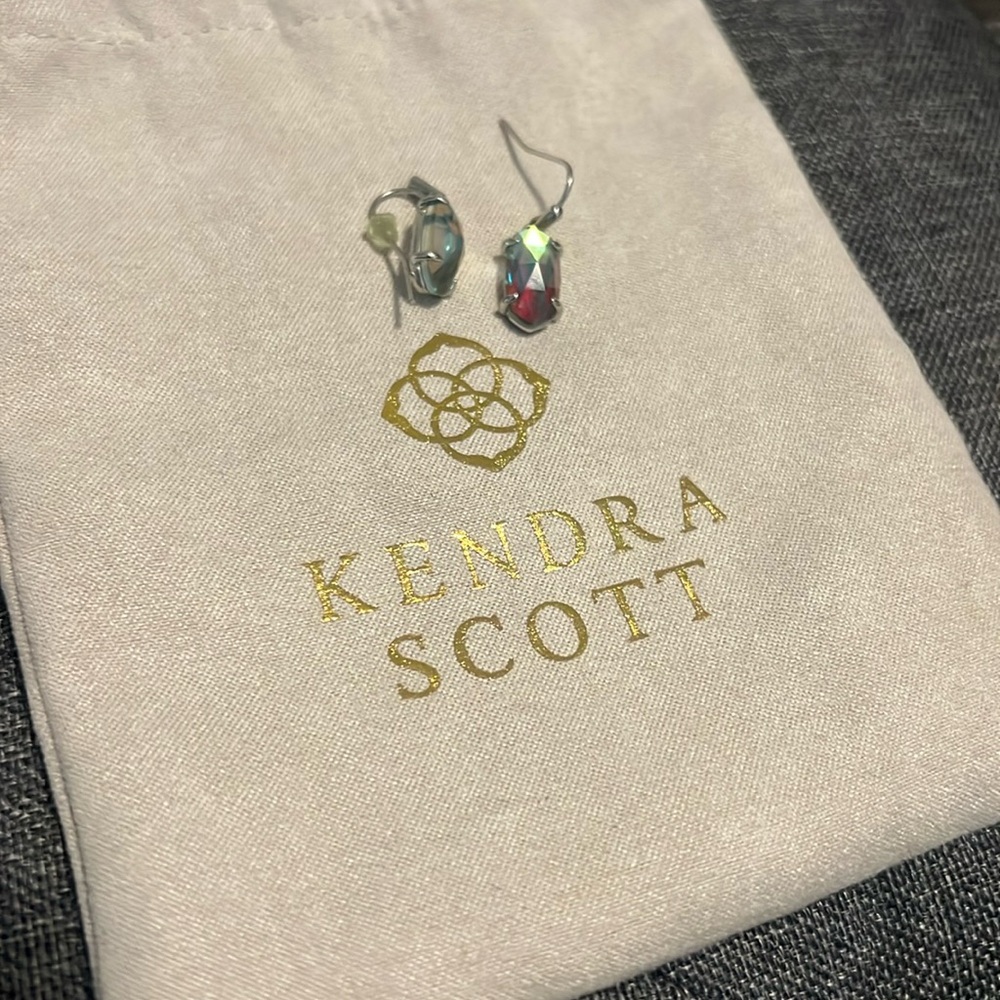 Kendra Scott Lee Dichroic Glass Earrings